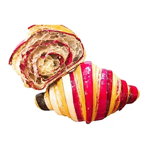 Colored Croissant